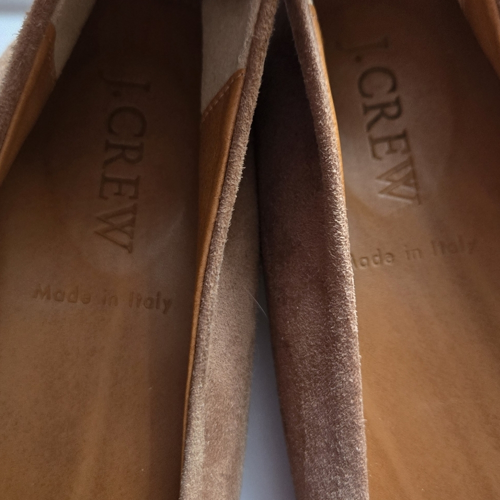 J. Crew Tan Suede Flats for Everyday Comfort - Picture 5 of 5